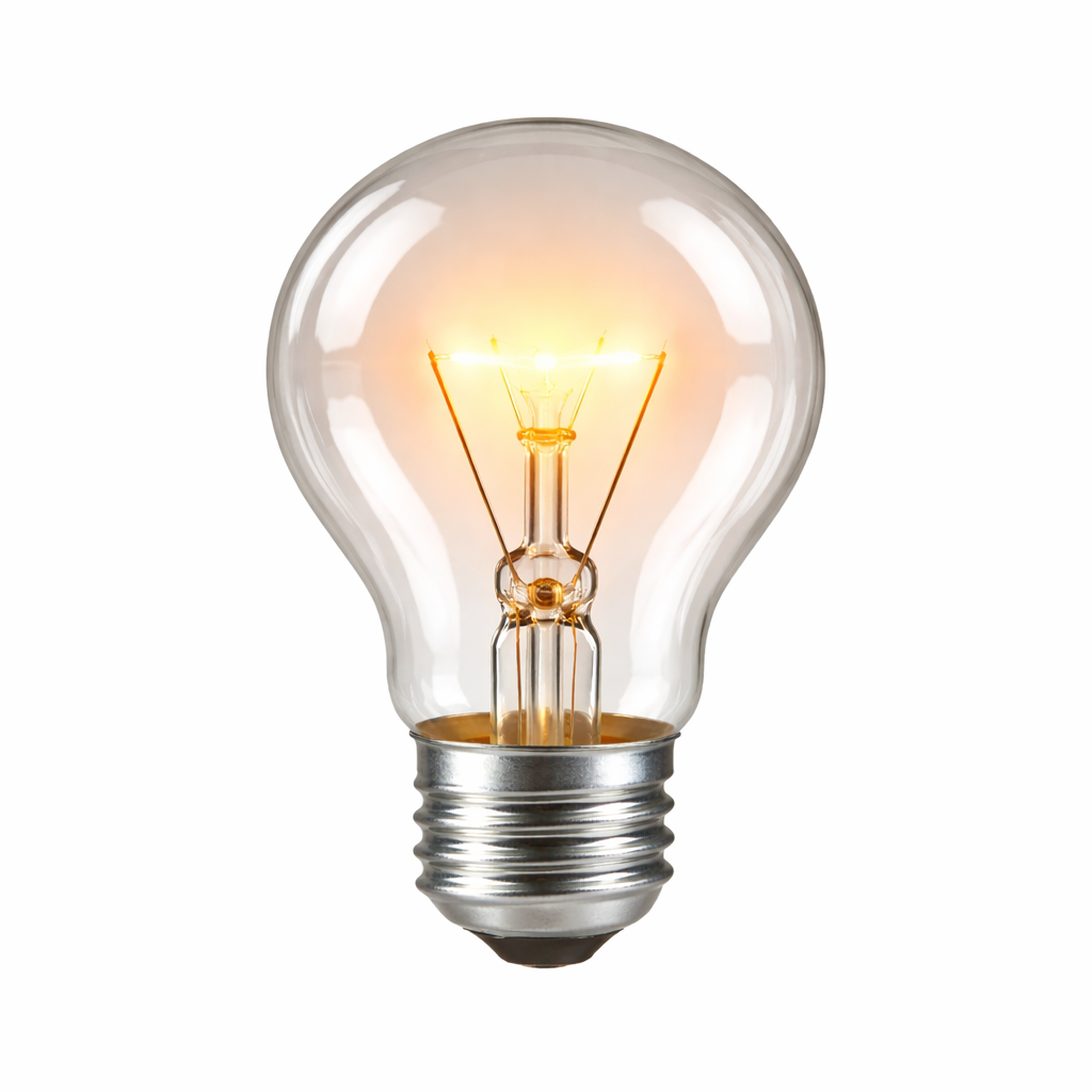 Classic 60W Incandescent Bulb