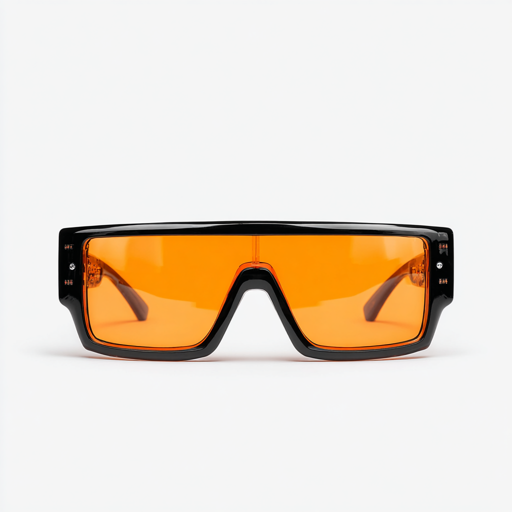 Evening Orange Lens Glasses